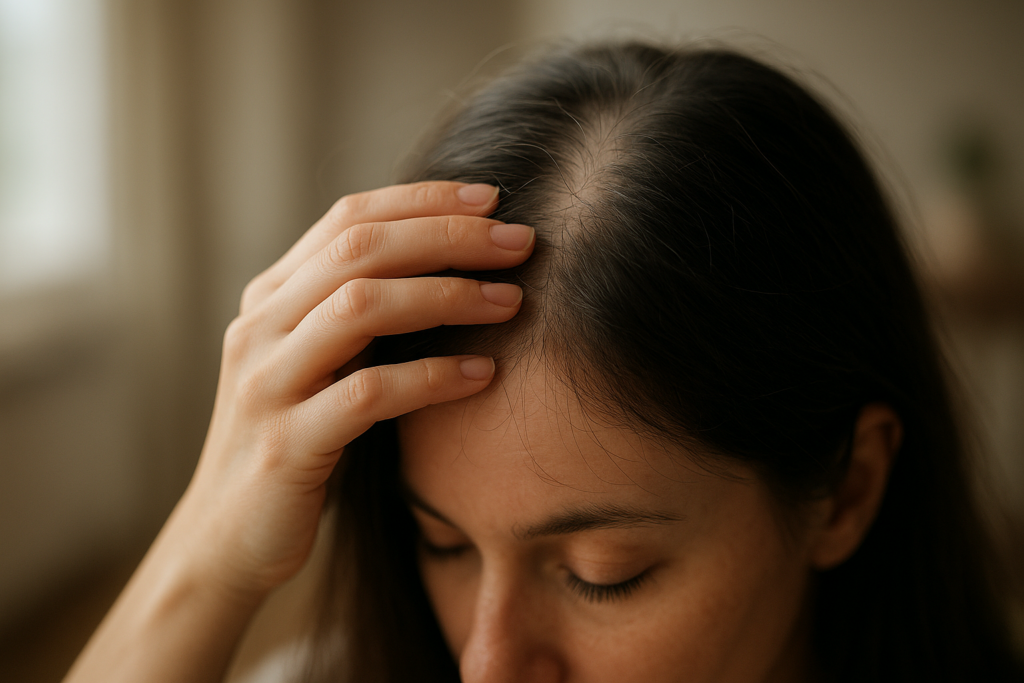 Oorzaken van dun haar