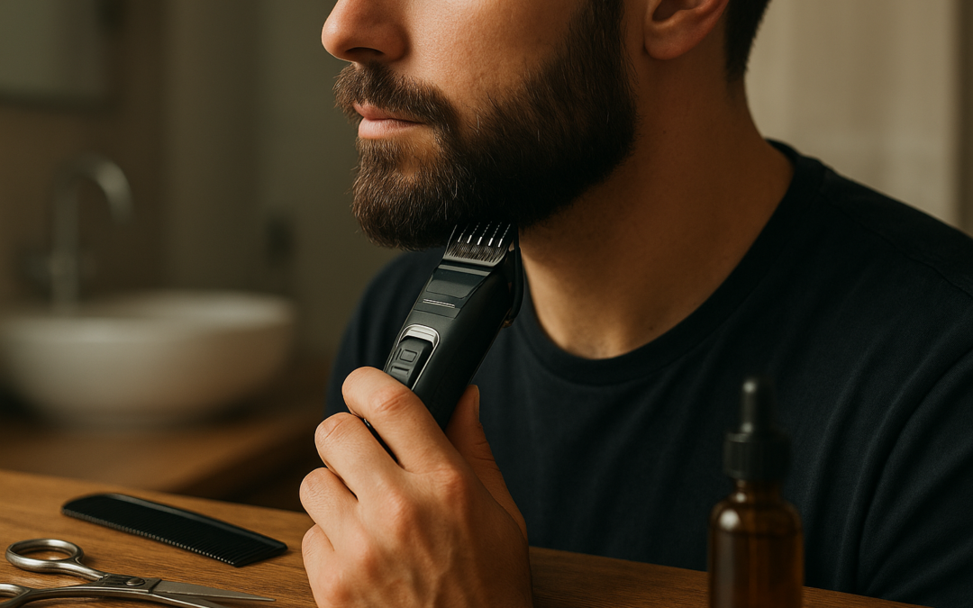 Zelf je baard trimmen stappenplan