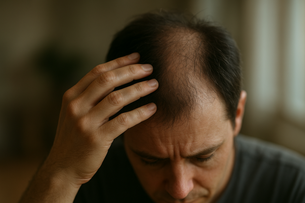 Haarverlies door stress