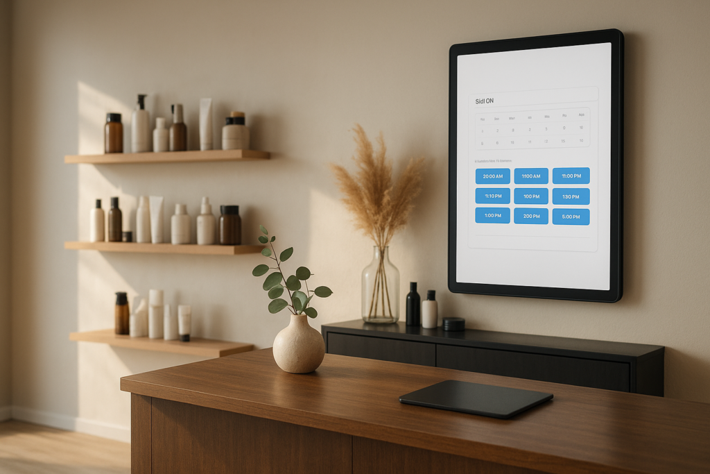 Online afspraken systeem voor salons