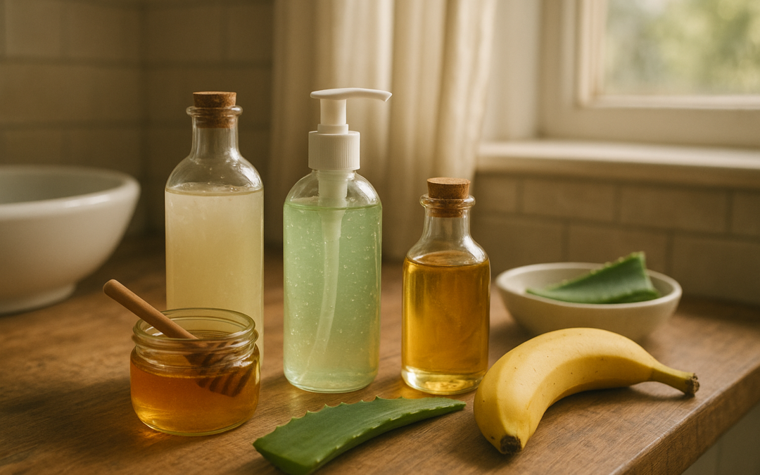 Zelf haar verzorgen met natuurlijke producten